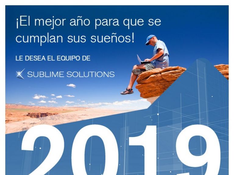 Saludo 2019 clientes sublime solutions